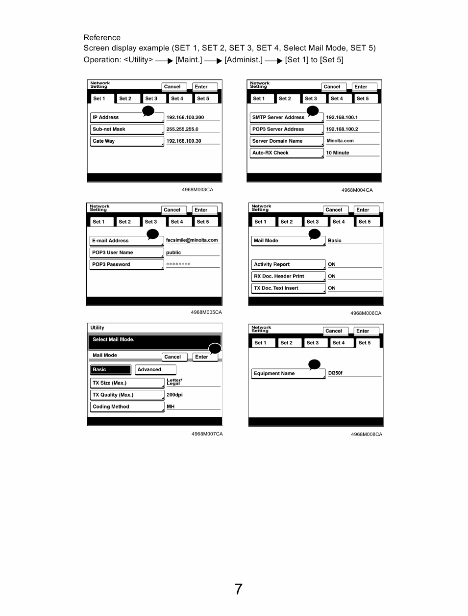 Konica-Minolta MINOLTA Di250f Di350f Network-Application Service Manual-3